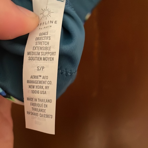 NWOT Aerie Offline 3D Sports Bra & Biker Short Set - Picture 10 of 13